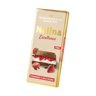 Cokolada Nelina Jagoda Zlatna - Nelli 83 g