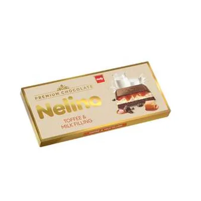 Čokolada Mlečna Mleko&karamela Nelino 85 g