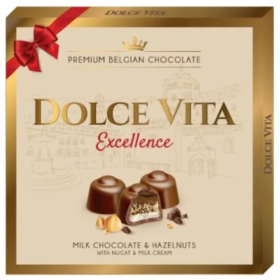 Bombonjera Dolce Vita Excellence Sa Lešnik Punjenjem 170 g