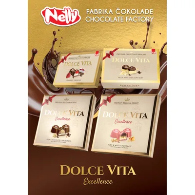 Bombonj.Dolce Vita Choco&black Cookies 150 g