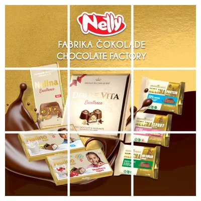Cokolada Nelina Mlecna Sa Pistacima Nelly 80 g