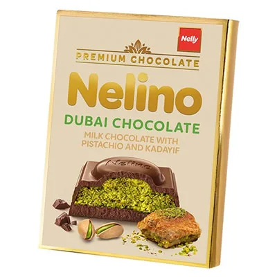 Cokolada Nelly Nelino Dubai Style 62 g