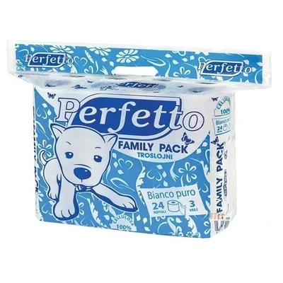 Toalet Papir 3sl Camomile Perfetto