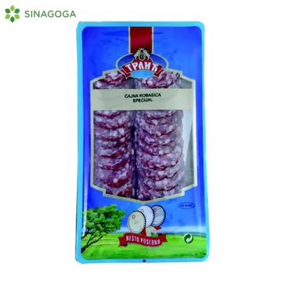 Trlic Cajna Kobasica Narezana Map 100 g