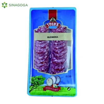 Trlic Kobasica Budimska Narezana Map 100 g