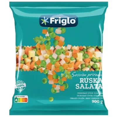 Ruska Salata Smrz Friglo 900 g
