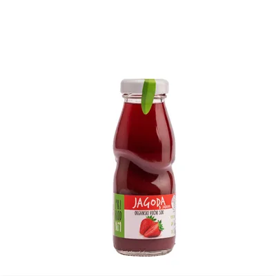 Sok Voćni Organski Jagoda Prirodno1 200 ml