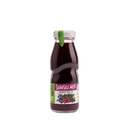 Sok Voćni Organski Šumski Mix Prirodno1 200 ml