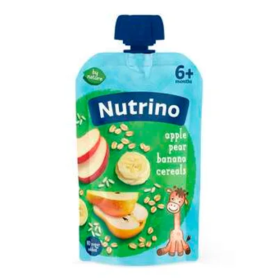 Pire Voćni Jabuka Kruška I Banana Sa Žitaricama Nutrino 100 g