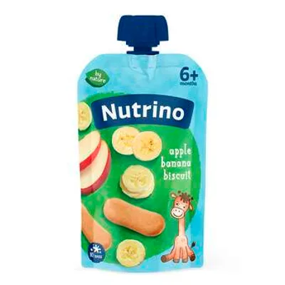 Dec.Hrana Voc.Pire Jabuka, Banana Sa Keksom Nutrino 100 g