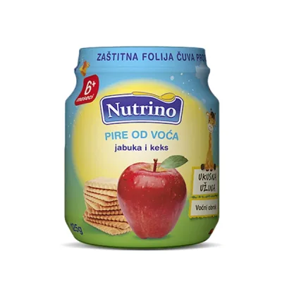Kašica Jabuka I Keks Nutrino 125 g