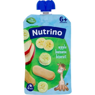 Kašica Jab Banan Keks Nutrino 125 g