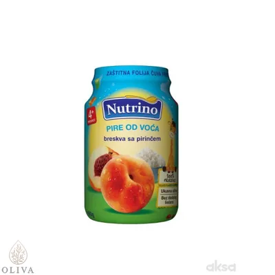 Kašica Nutrino Od Voća Breskva Sa Pirinčem F3 190 g