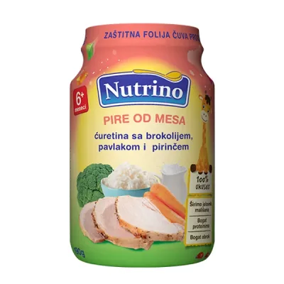 Kasica Povrce Sa Curetinom Nutrino 190 g