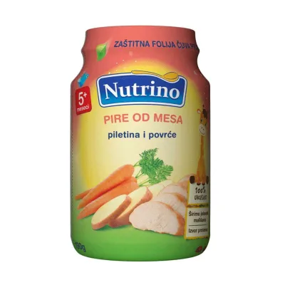 Kasica Piletina I Povrce Nutrino 190 g