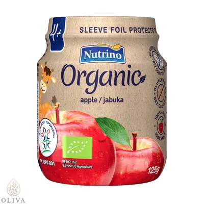 Kasica Nutrino Organic Jabuka 125 g