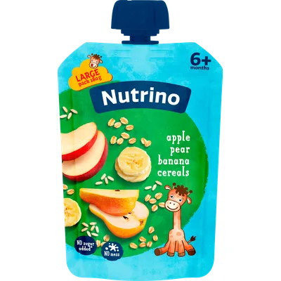 Pauc Nutrino Jabuka Kruska Banana Zitar 180 g
