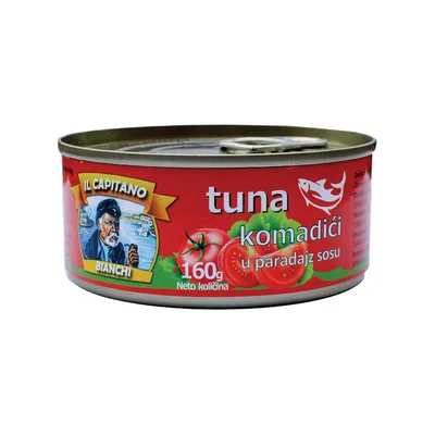 Tunjevina Komadici U Salamuri 0160 Il Capitano