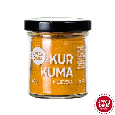 Zacin Kurkuma Mlevena Mali Sef 40 g