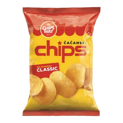 Cips Cha Cha Classic 20% Gratis 150 g