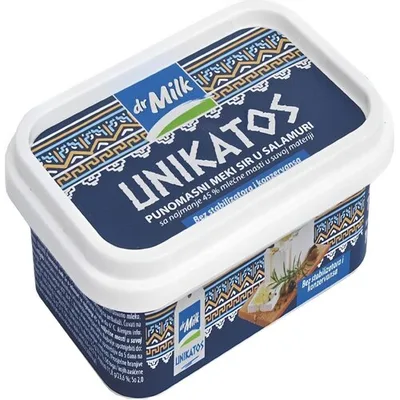 Unikatos Punomasni Meki Sir U Salamuri Dr.Milk 900 g