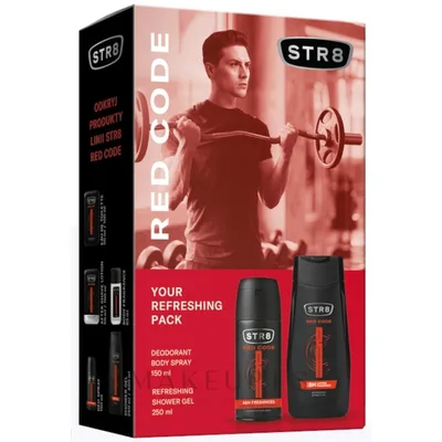 Str8 Red (deo Sh Gel)