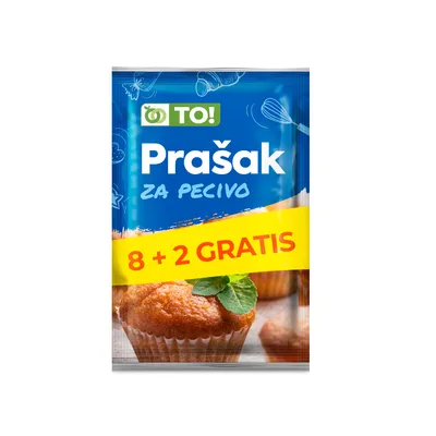 Moravka To Prasak Za Pecivo 8 2gratis 10 g