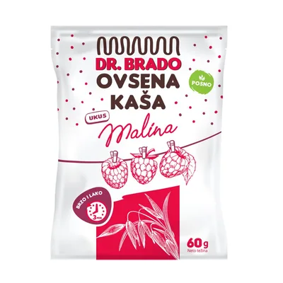 Ovsena Kasa Malina Chia To! 65 g