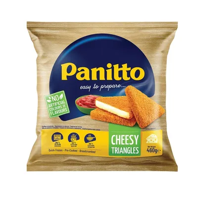 Smrznuti Pohovani Trouglići Sira Panitto 460 g