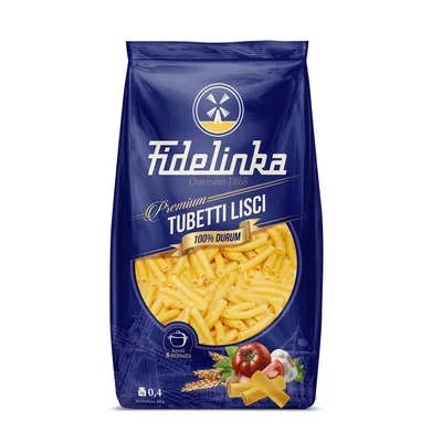 Testenina Glatki Makaroni Durum Fidelinka