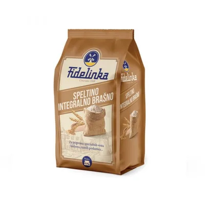 Brašno Spelta Integralno Fidelinka 500 g