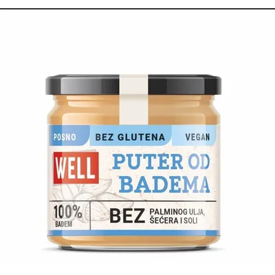 Puter Badem Well 180 g