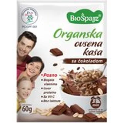 Kaša Organska Ovsena Čokolada Bio Špajz 60 g