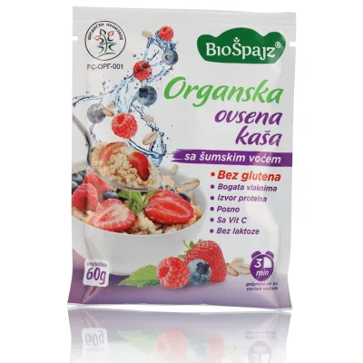 Kaša Ovsena Š Voće Bio Špajz 60 g