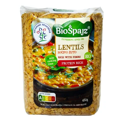 Sočivo Žuto Bio Špajz 450 g