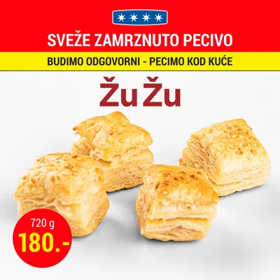 Smrznuto Pecivo Skoljka Pancerota Nensico 150 g