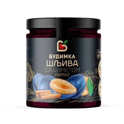 Namaz Voć Budimka Šljiva Cimet 250 g