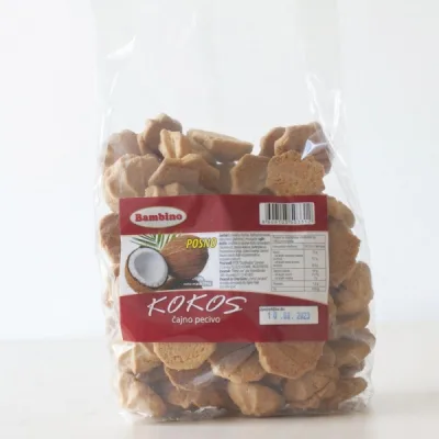 Cajno Pecivo Kokos Keksici 700 g