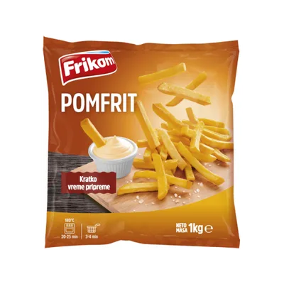 Pomfrit Zamrznuti , Trijumf 2,5 kg