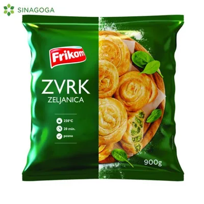 Frikom Pita Zvrk Zeljan.P 900 g