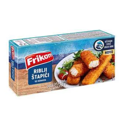 Frikom Smrznuti Panirani Riblji Štapići Prem 300 g