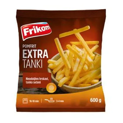 Frikom Smrznuti Pomfrit Ekstra Tanki 600 g