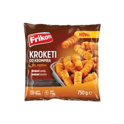 Frikom Smrznuto Povrce Kroketi Od Krompira 750 g
