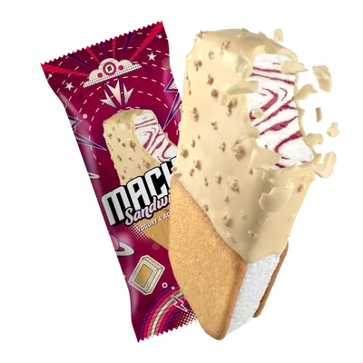 Frikom Sladoled Macho Sandwich Yogurtacai Berry 88 g