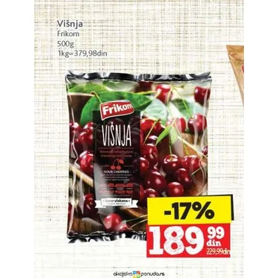 Frikom Visnja 500 g