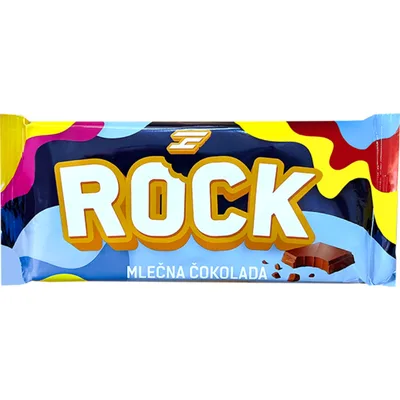 Čokolada Rock Mlečna Yumis 100 g