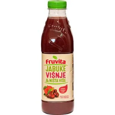 Sok Fruvita Jabuke, Visnje & Nista Vise Pet 800 ml