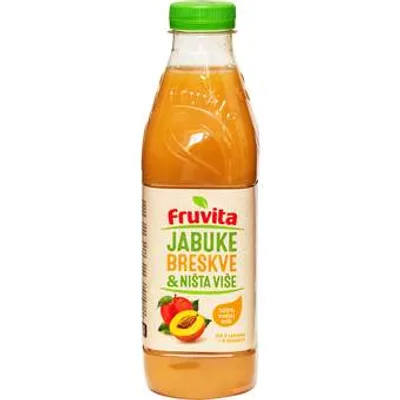 Sok Fruvita Jabuke, Breskve & Nista Vise Pet 800 ml