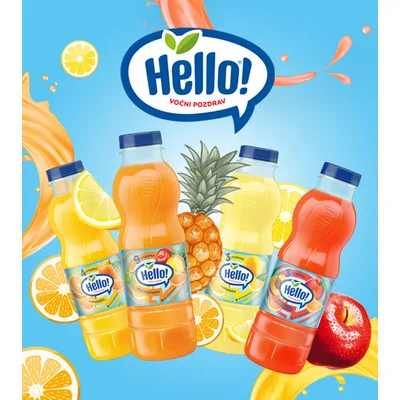 Voćni Napitak Hello Breskva Lim Fruvita 250 ml