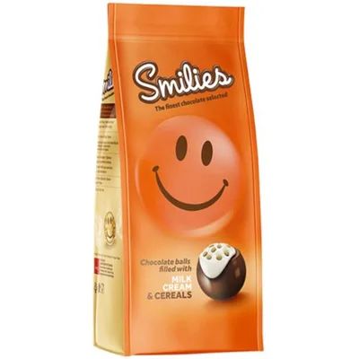 Bombonjera Kuglice Čokoladne Crispy Smilies 120 g